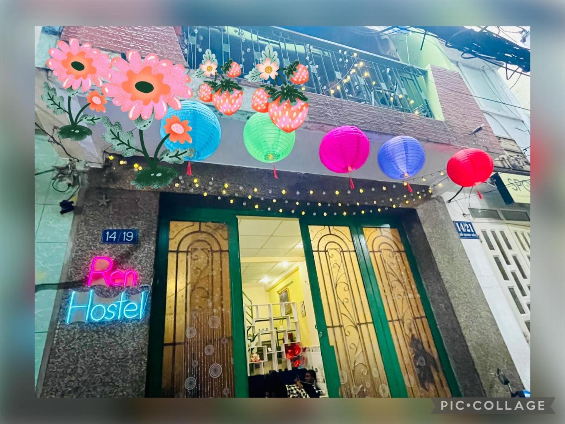 花ren Hostel Ho Chi Minh City Exterior photo